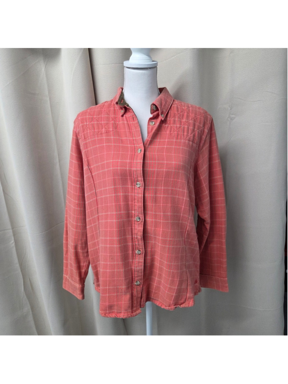 Columbia Coral Shirt Gorpcore Utilitarian Rustic Cabincore Western Size L